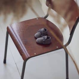 Schoentjes donker grijs