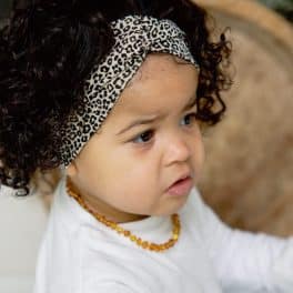 Cheetah haarband twist