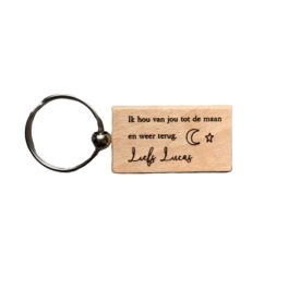 Sleutelhanger maan