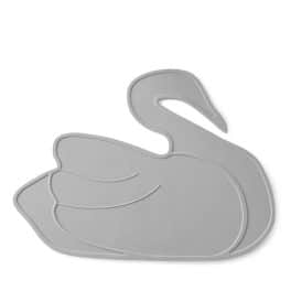 Zwaan placemat grijs