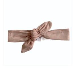 Strikhaarband oudroze stretch