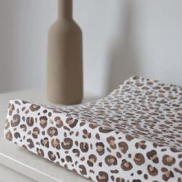 Aankleedkussenhoes leopard