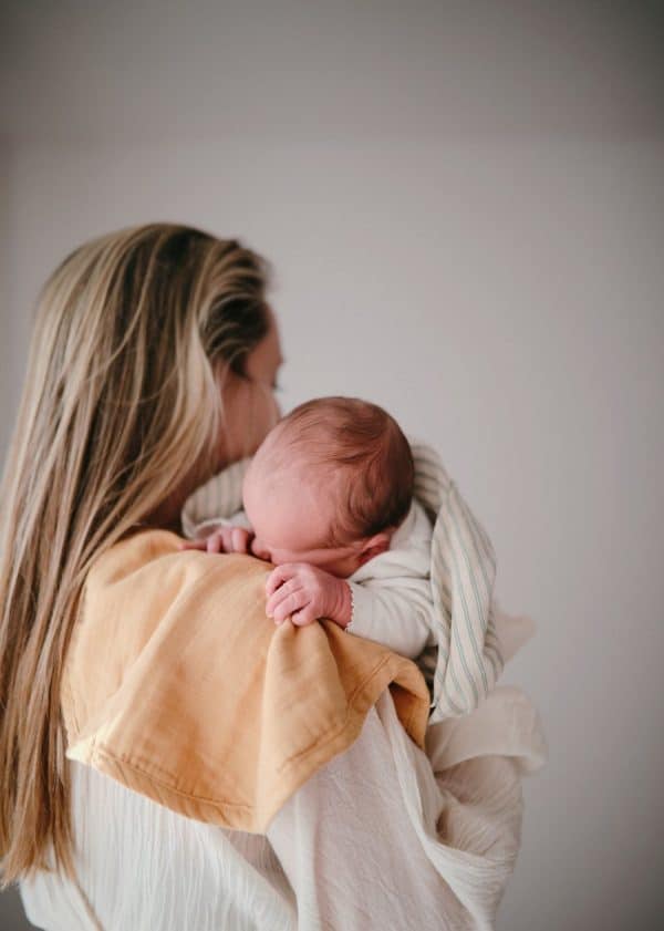 Swaddle sage stripes - Afbeelding 3