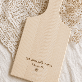 Borrelplank eet smakelijk