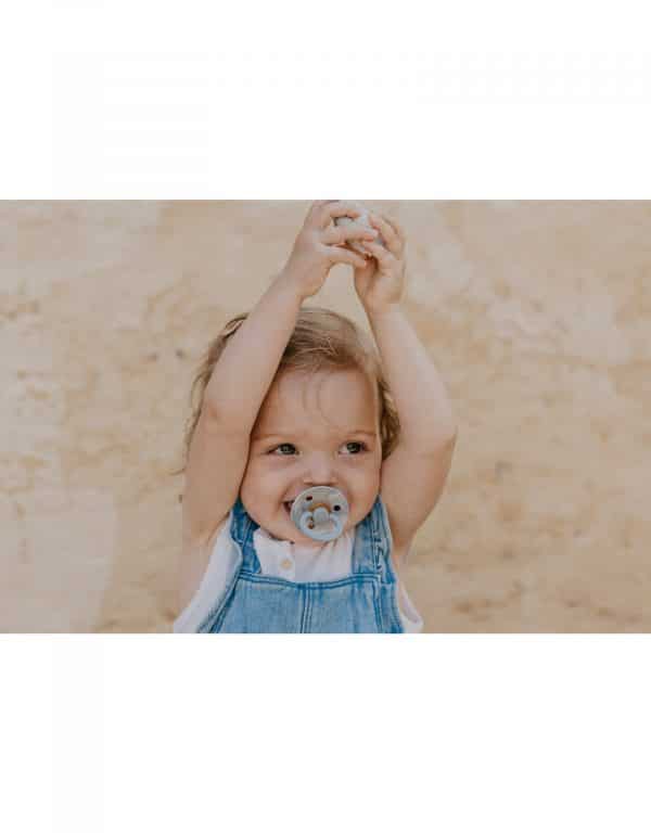 Bibs Tie dye 2 pack Cloud-Ivory maat 1 - Afbeelding 4