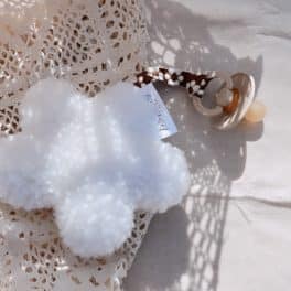 Speendoekje daisy teddy Brown