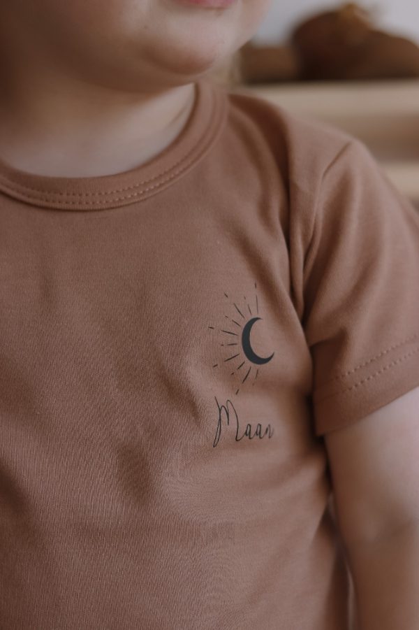 T-shirt / maan met naam - Afbeelding 11