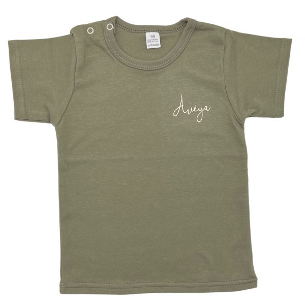 T-shirt / sierletters met naam - Afbeelding 2