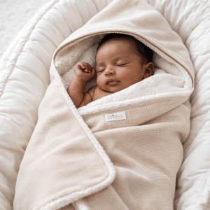 Wikkeldoek beige  bruin