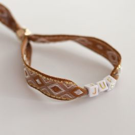Armband vintage mokka