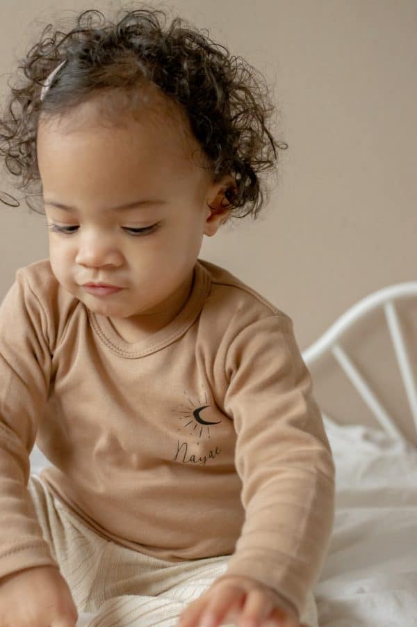 T-shirt lange mouwen met naam moon - Afbeelding 2