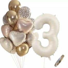 Ballon set 3 jaar