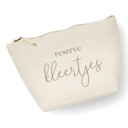 Accessoire tas reserve kleertjes