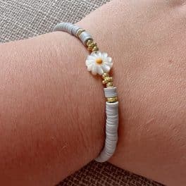 Armband katsuki licht grijs  madelief