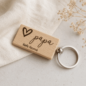 Sleutelhanger hartje papa
