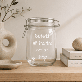 Drop pot / juf bedankje