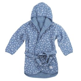 Meyco Hydrofiele Badjas Bubbles – Denim – 86/92