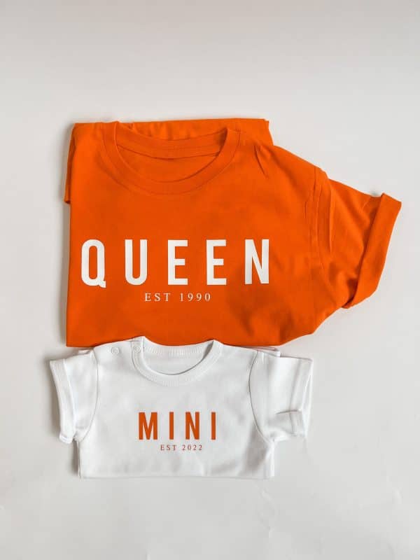SHIRT VOLWASSEN | Losse twinning shirt Koningsdag - Afbeelding 2