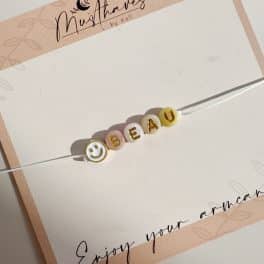 Armband smiley Beau