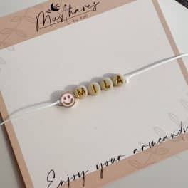 Armband smiley Mila