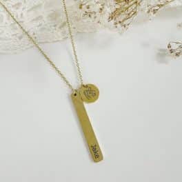 Mama ketting RVS Moederdag baby