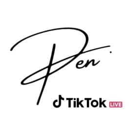 Custom made STRASS pen op TikTok live