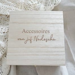 Accessoires van Juf
