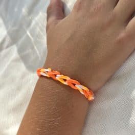 Loom bandje oranje