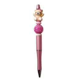 Pen roze teddybeer