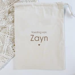 BEWAARZAKJE | Voeding van Zayn