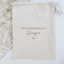 BEWAARZAKJE | Extra kledingsetje van