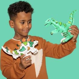 Opblaasbare tekening Dino’s