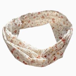 Haarbandje met ijzerdraad flower red