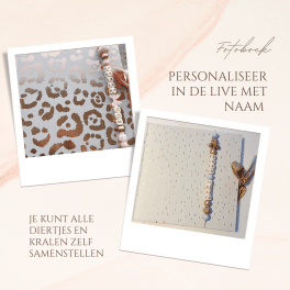 Fotoboek met custom elastiek