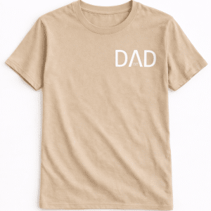 Vaderdag shirt dad met jaartal